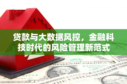 临漳贷款与大数据风控，金融科技时代的风险管理新范式