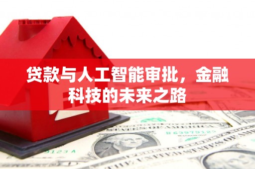沿河贷款与人工智能审批，金融科技的未来之路