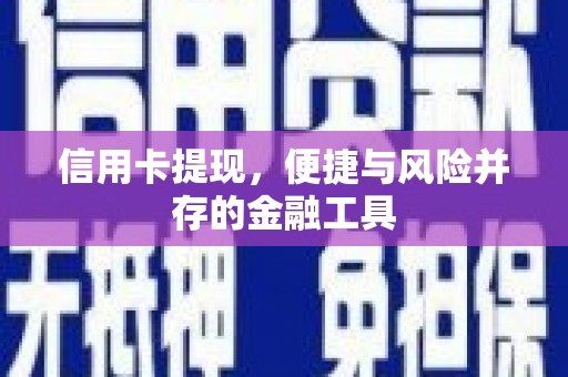 南丰信用卡提现，便捷与风险并存的金融工具