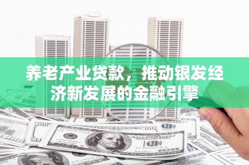 大溪养老产业贷款，推动银发经济新发展的金融引擎