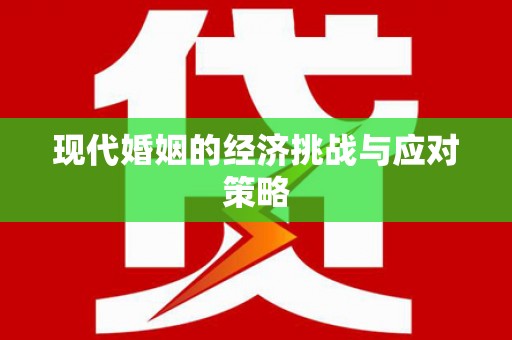 东明现代婚姻的经济挑战与应对策略