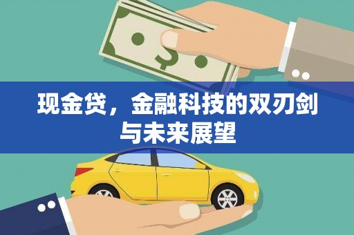 红原现金贷，金融科技的双刃剑与未来展望