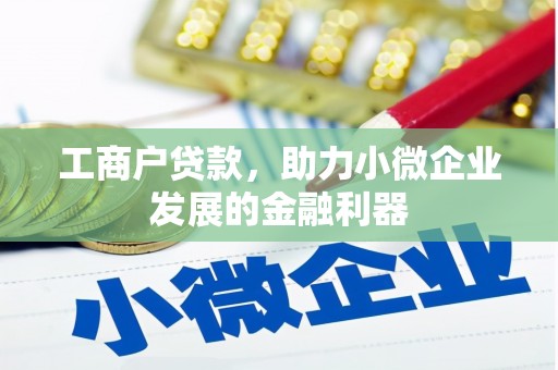 汉台工商户贷款，助力小微企业发展的金融利器