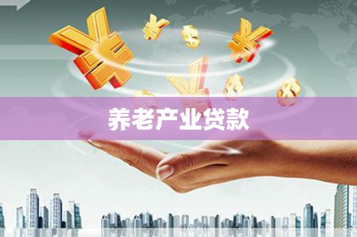 应县养老产业贷款
