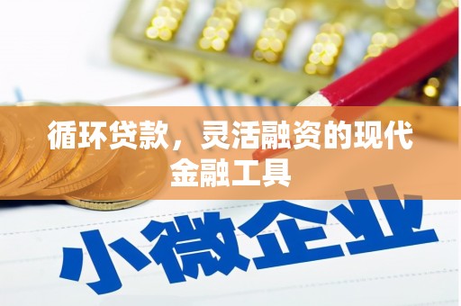 工业园区循环贷款，灵活融资的现代金融工具